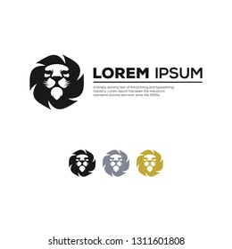 Lion logo vector