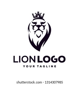 Lion logo vector