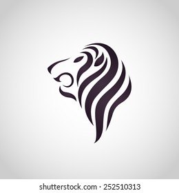 Lion logo vector