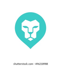 Lion logo vector