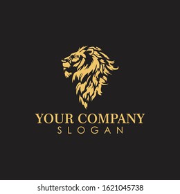 lion logo vector art design