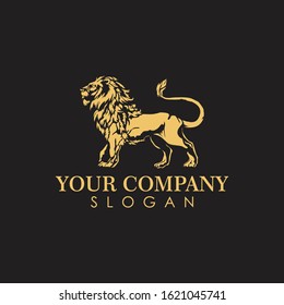 lion logo vector art design