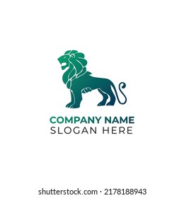 Lion Logo vector art illustration design