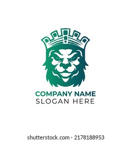 Lion Logo vector art illustration design