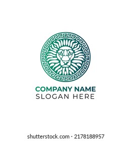 Lion Logo vector art illustration design