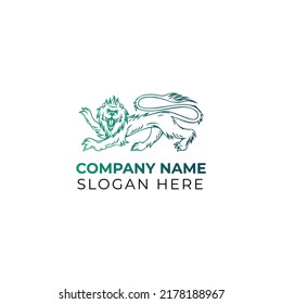 Lion Logo vector art illustration design