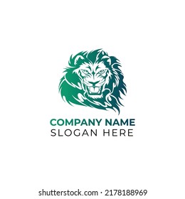 Lion Logo vector art illustration design