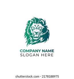 Lion Logo vector art illustration design