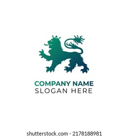 Lion Logo vector art illustration design