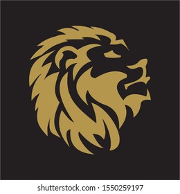 lion logo vector design concepts