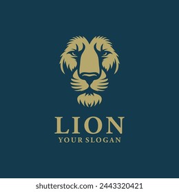 Lion logo vector. EPS 10 editable vector