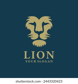 Lion logo vector. EPS 10 editable vector