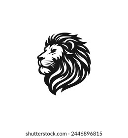 Lion logo vector. EPS 10 editable vector