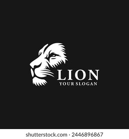 Lion logo vector. EPS 10 editable vector