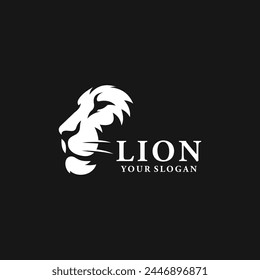 Lion logo vector. EPS 10 editable vector