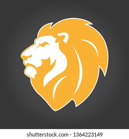 Lion logo vector graphics