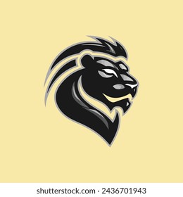 lion logo vector graphics design 