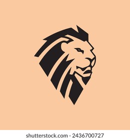 lion logo vector icon, sign and symbol 