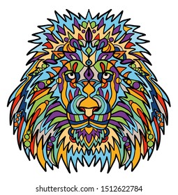 Lion logo. Vector illustration