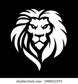 Lion logo vector illustration, emblem design, mascouts, and tatto