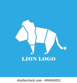 Lion logo vector illustration EPS 10.
