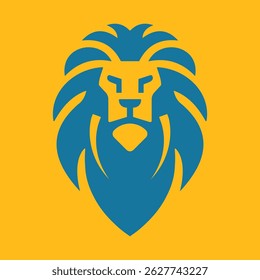 lion logo vector illustration, Premium luxury brand identity icon