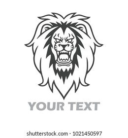 Lion Logo Vector Mascot Design Template