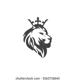 Lion logo, vector logo template