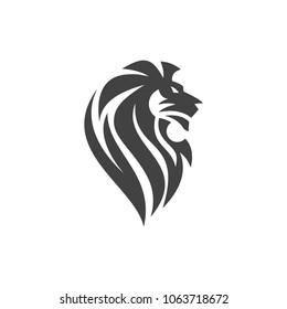 Lion logo, vector logo template