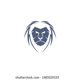 Lion logo vector template Vector
