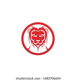 Lion logo vector template Vector