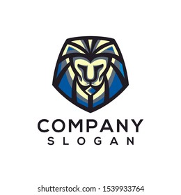 lion logo vector, template, illustration