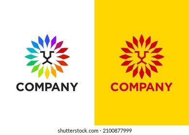 lion logo. Very suitable various business purposes also for symbol, logo, company name, brand name, icon and many more.