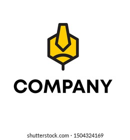 lion luxury logo template vector icon