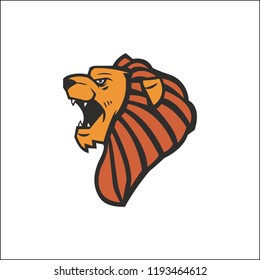 lion mascot design