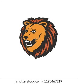 lion mascot design