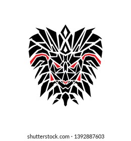 lion mascot logo