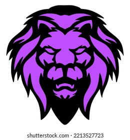 Lion-Maskottchen-Logo-Vektorgrafik