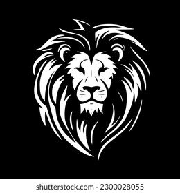 Lion | Minimalist and Simple Silhouette - Vector illustration