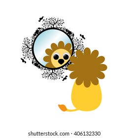 The Lion and the Mirror