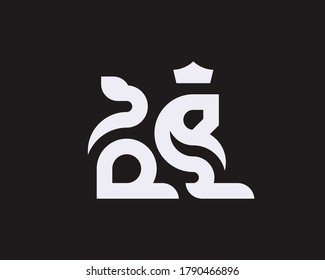 Lion modern logo design editable for your business.