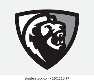 Lion modern logo, emblem design editable for your business. Lion vector illustration.