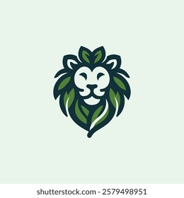 Lion Nature Logo for sale.