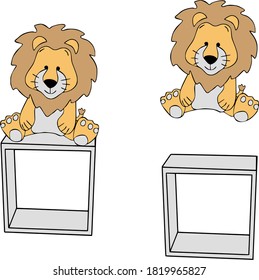 Lion Niches signs Teddy bear