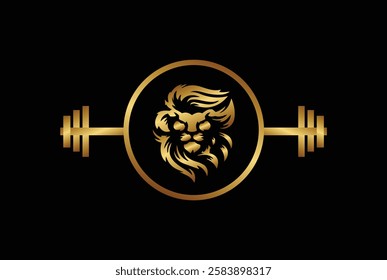 Lion pack logo design vector.