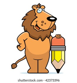 Lion Pencil