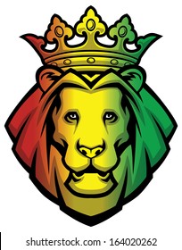 Lion Rasta Head