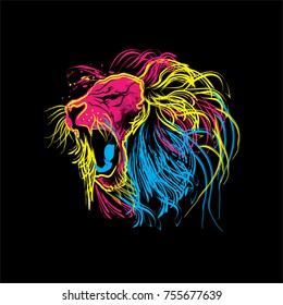 Abstract Lion High Res Stock Images Shutterstock