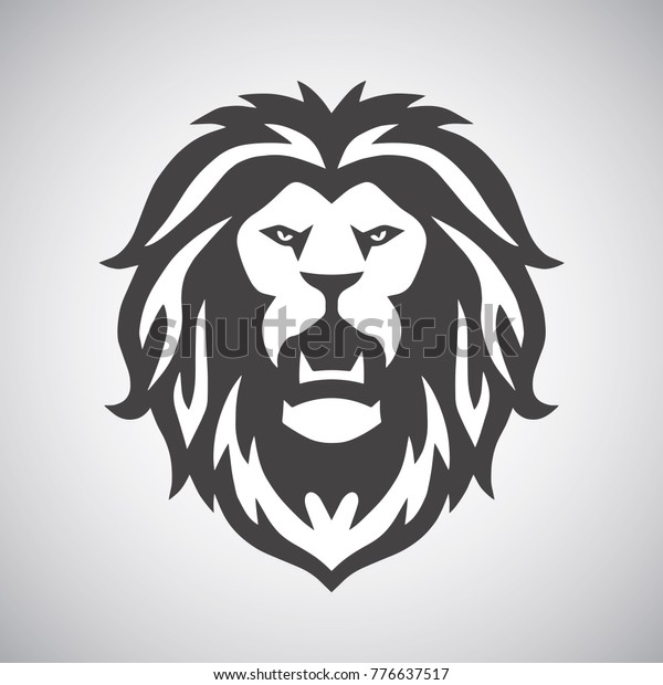 ライオンのローアのロゴ のベクター画像素材 ロイヤリティフリー