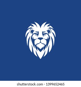 Lion roar logo design modern template